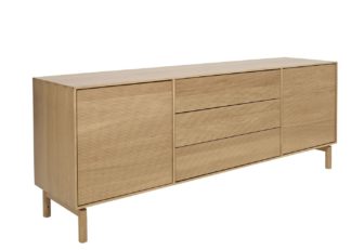 An Image of Ercol Modulo Sideboard Oak Large