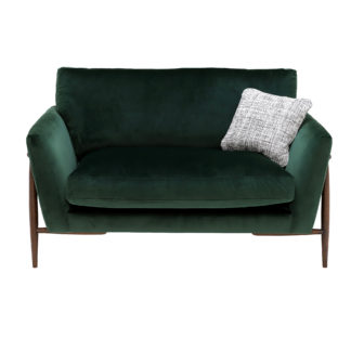 An Image of Ercol Forli Snuggle Chair, Velvet