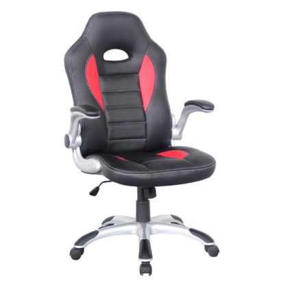 An Image of Talladega Gaming Chair Red and Black