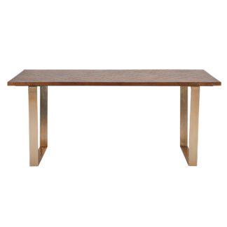 An Image of Anya Large Dining Table Brown