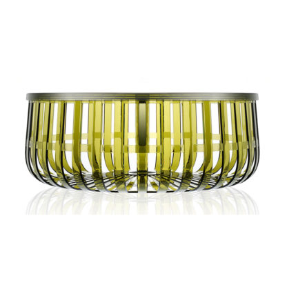 An Image of Kartell Panier Table Crystal