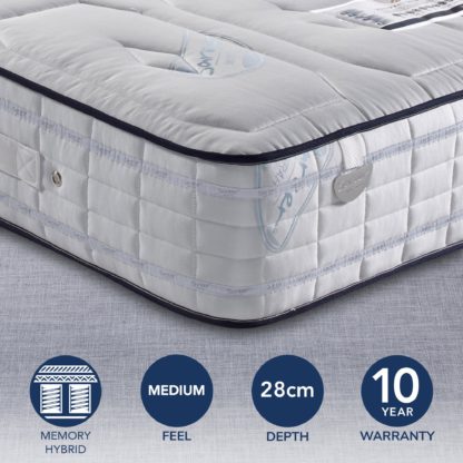 10b1f8285ff8e5a16a619a20e4446adf41411153cb373b1b8da1d0cca563eb94-1.jpg An Image of Pocketo 2000 Reflex Plus Mattress White