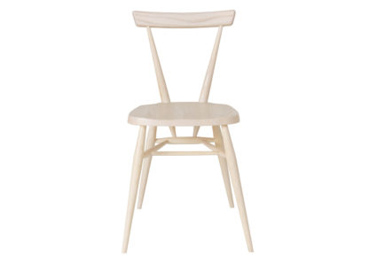 An Image of Ercol Originals Stacking Chair Clear Matt Ash