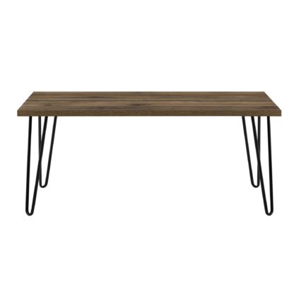 An Image of Owen Retro Coffee Table Black