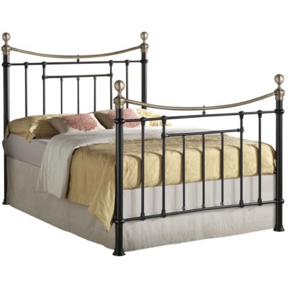 An Image of Bronte Bed Frame Black