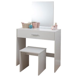 An Image of Julia Dressing Table Set White