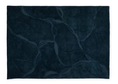 An Image of Linie Design Najlu Rug Petrol 170 x 240cm