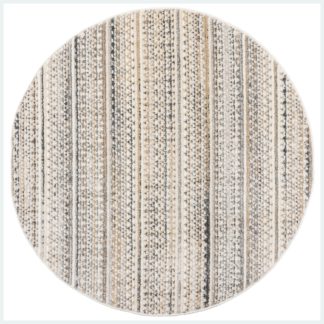 An Image of Parker Circle Rug Parker Natural