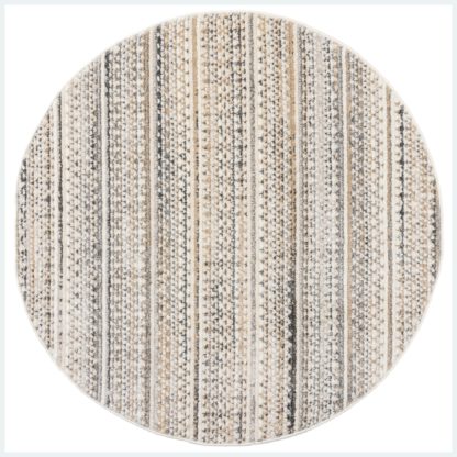 An Image of Parker Circle Rug Parker Natural