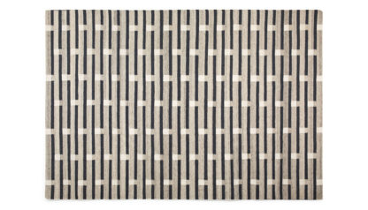 An Image of Case Purlin Tufted Rug Warm Grey 170 x 240cm