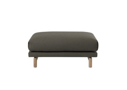 An Image of Muuto Rest Pouf Kvadrat Hallingdal 457 Yellow