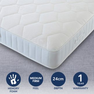 An Image of Orthopeadic Memory Mattress White