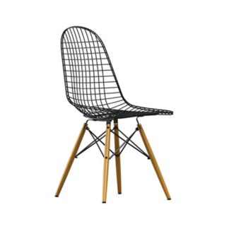 An Image of Vitra Wire Chair DKW Light Maple