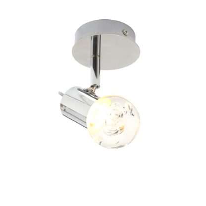 An Image of Spa Bubble LED Bathroom Spotlight Chrome