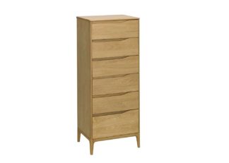 An Image of Ercol Rimini 6-Drawer Tall Chest