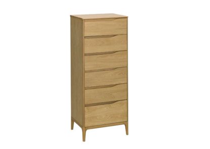 An Image of Ercol Rimini 6-Drawer Tall Chest