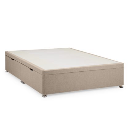 2193e035f37dcf6140927aa9902f0af07e12db1500ba0c6374c81a52a64141b8-1.jpg An Image of Dunelm Classic Linen Divan Base Ottoman Duck Egg (Blue)