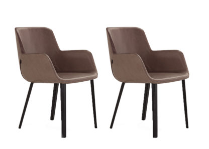 An Image of Amura Panis Pair of Armchairs