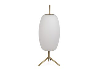 An Image of Heal's Silk Table Lamp Opal