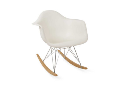 An Image of Vitra Eames RAR Rocking Chair Ice Grey