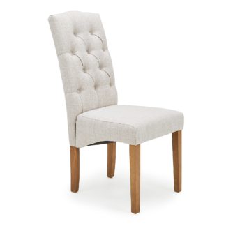 An Image of Darcy Set of 2 Dining Chairs Natural Brown