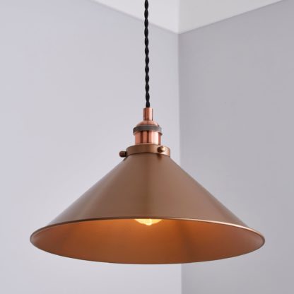 An Image of Logan 1 Light Ceiling Fitting Mushroom