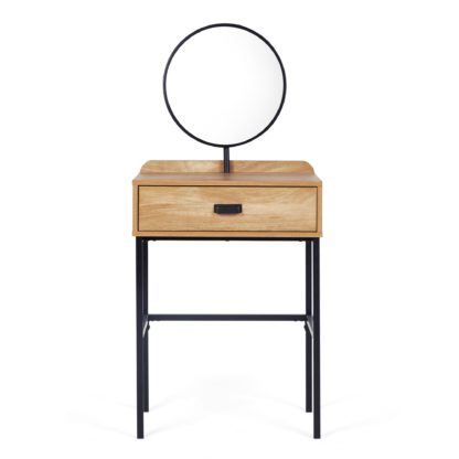An Image of Greenwich Compact Dressing Table Brown