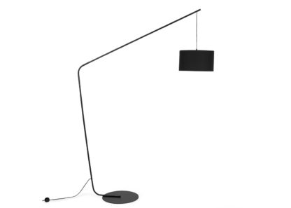 An Image of Heal's Manhattan Floor Lamp Black