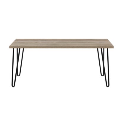 An Image of Owen Retro Coffee Table Black