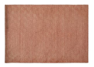 An Image of Heal's Romilly Recycled Rug Terracotta 120 x 180cm