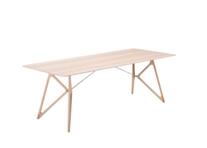 An Image of Gazzda Fawn Tink Table Blue 160cm