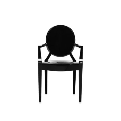 An Image of Kartell Lou Lou Ghost Chair Polycarb Crystal B4 Min Order