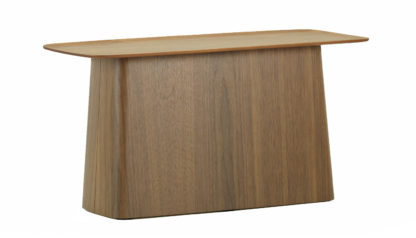 An Image of Vitra Wooden Side Table Large Dark Oak