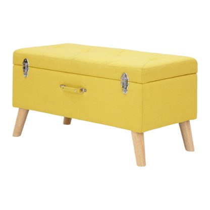 An Image of Minstrel Storage Ottoman Light Grey