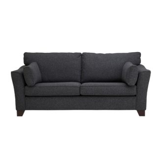 An Image of Grayson 3 Seater Sofa Grey