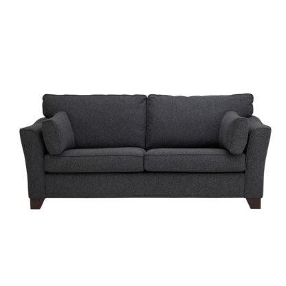 An Image of Grayson 3 Seater Sofa Grey