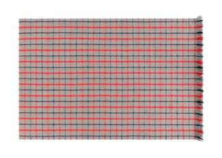 An Image of Gandia Blasco Garden Layers Rug Tartan Blue