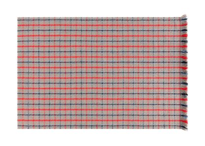 An Image of Gandia Blasco Garden Layers Rug Tartan Blue