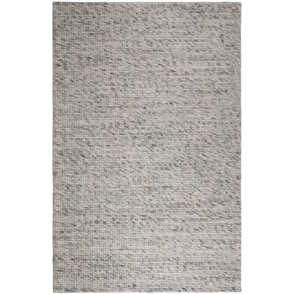 An Image of Camden Wool Blend Rug Charcoal