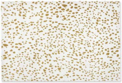 2f1dc2753dec6b1dfa59a892f0a8ea12495826cc48cfb874cca756f83659e8c2.jpg An Image of Joleph Pile Rug, Large 160 x 230cm, Off White & Ochre Yellow