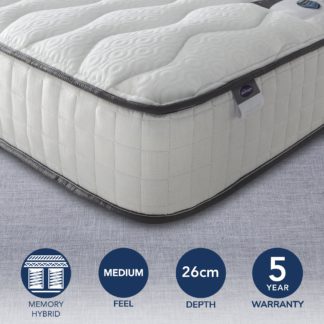 An Image of Silentnight 800 Pocket Memory Mattress White