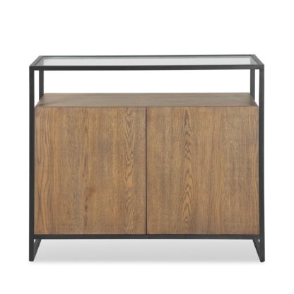 An Image of Dillon Sideboard Oak Brown and Grey