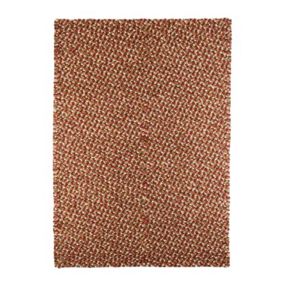 31fb8b04b5f5ed36bb77407cd5f73812a47955337cc27a5004826fd02ac41b0f-1.jpg An Image of Candy Bean Wool Rug Multi-Coloured/Orange