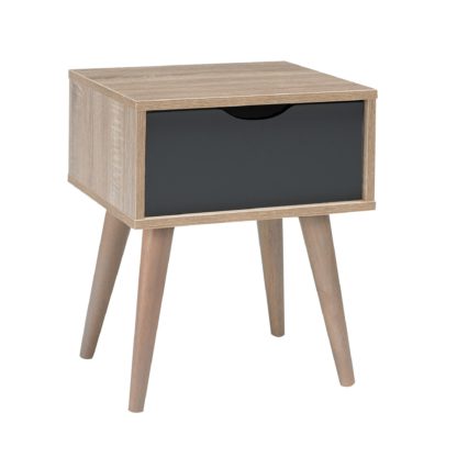 An Image of Scandi Grey End Table Grey