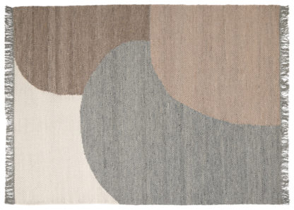 An Image of Linie Design Eik Rug Grey