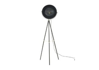 An Image of Heal's Charlie Floor Lamp Black