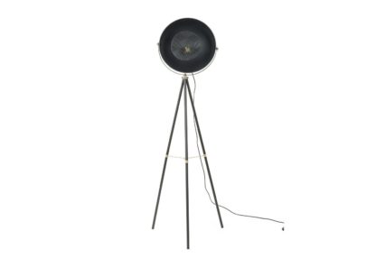 An Image of Heal's Charlie Floor Lamp Black