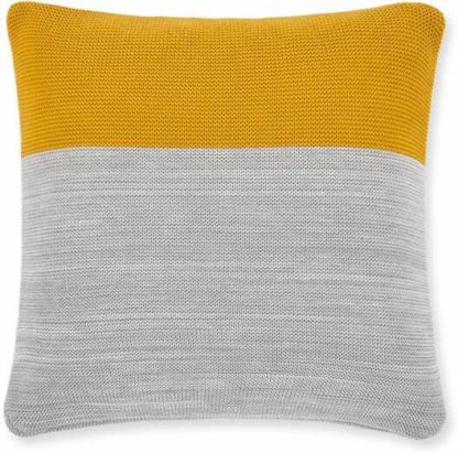 An Image of Digby 100% Cotton Knitted Cushion 50x50cm, Multi
