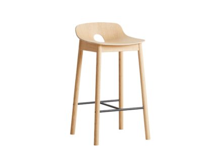 An Image of Woud Mono Counter Stool Oak