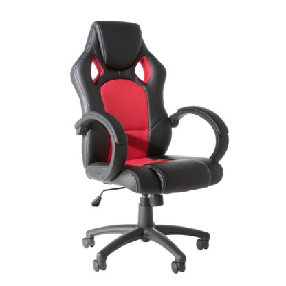 An Image of Daytona Gaming Chair Blue and Black